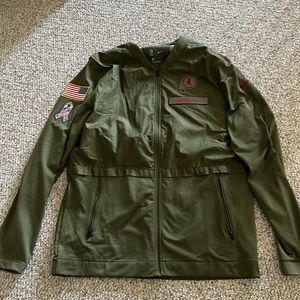 Men’s Military Nike Redskins Jacket